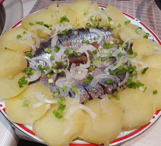 Селедка с картошечкой – пошаговый рецепт