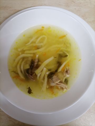 Полезный куриный суп с домашней лапшой – пошаговый рецепт