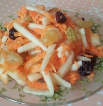 Салат с морковью
