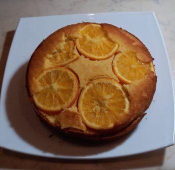 Пирог с апельсином и кукурузной мукой – пошаговый рецепт