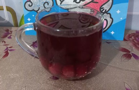 Ароматный вишневый компот – пошаговый рецепт