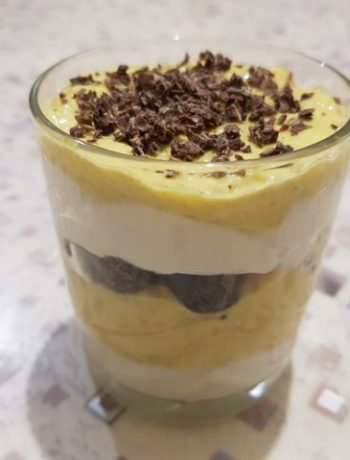 Десерт с творожным сыром и бананами – пошаговый рецепт