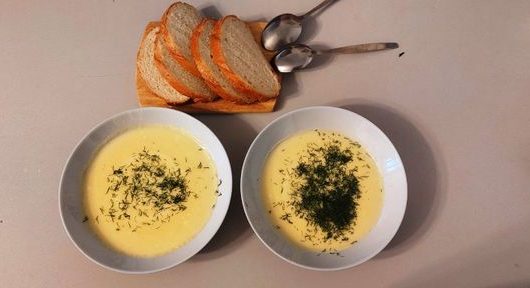 Картофельный суп-пюре с сыром – пошаговый рецепт