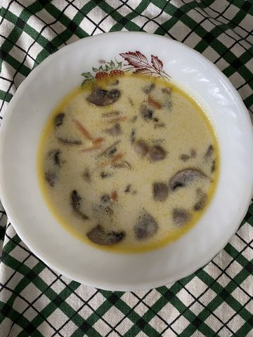 Грибной суп со сливками – пошаговый рецепт