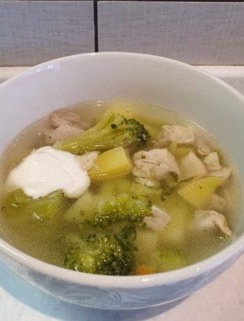 Легкий суп из курицы и овощей – пошаговый рецепт