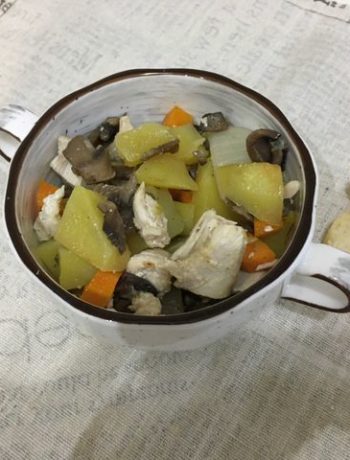 Индейка с овощным гарниром – пошаговый рецепт