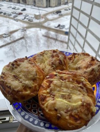 Мини-пиццы в духовке – пошаговый рецепт