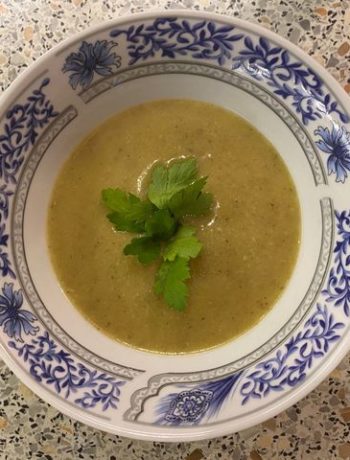 Суп-пюре из цветной капусты и шампиньонов – пошаговый рецепт