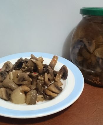 Пошаговый рецепт маринованных шампиньонов с фото за 30.0 мин