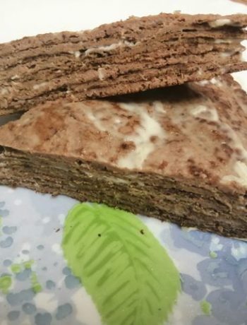 Тортик печеночный «Половинка» – пошаговый рецепт