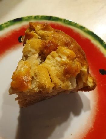Кекс с яблоками – пошаговый рецепт