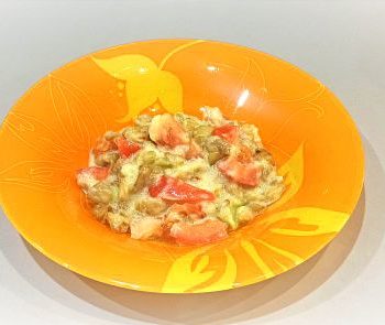 Острый салат из баклажана – пошаговый рецепт