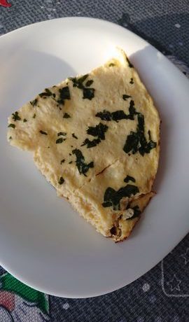 Омлет с зеленью – пошаговый рецепт