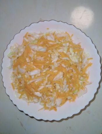 Салат из капусты с морковью – пошаговый рецепт