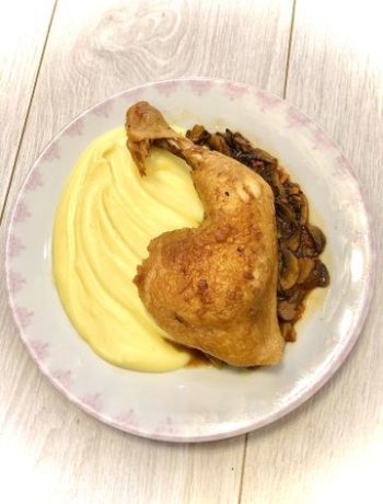 Курица с грибами под соусом терияки – пошаговый рецепт