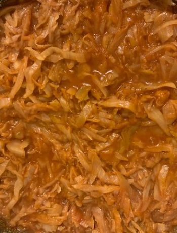 Тушеная капуста по-баварски – пошаговый рецепт
