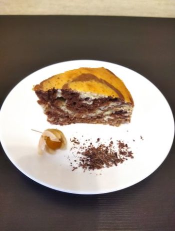 Пошаговый рецепт кекса «Зебра» с фото за 20.0 мин