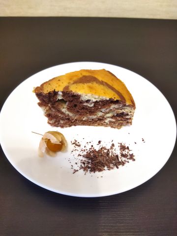 Пошаговый рецепт кекса «Зебра» с фото за 20.0 мин