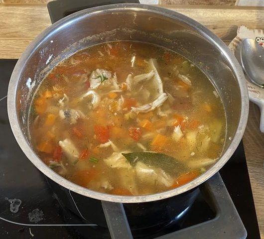 Суп куриный с чечевицей и помидором – пошаговый рецепт