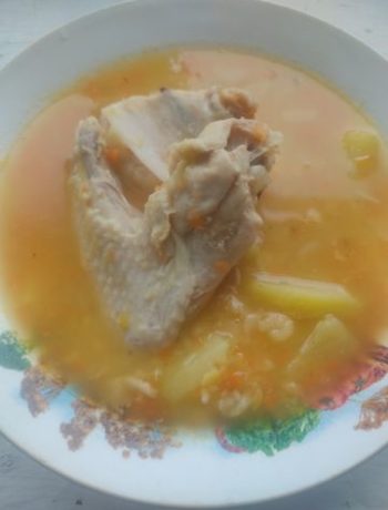 Куриный гороховый суп – пошаговый рецепт