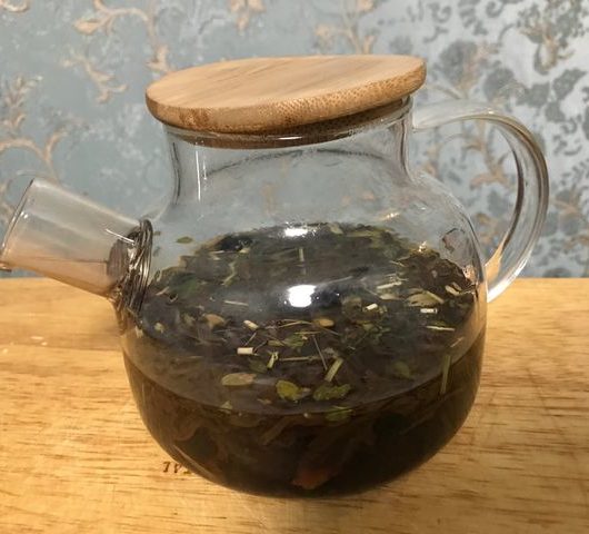 Травяной чай с шиповником – пошаговый рецепт