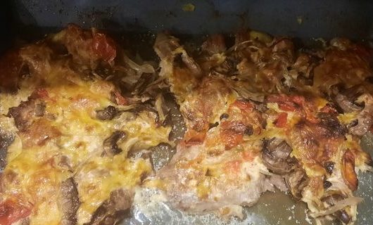 Мясо под шубкой – пошаговый рецепт