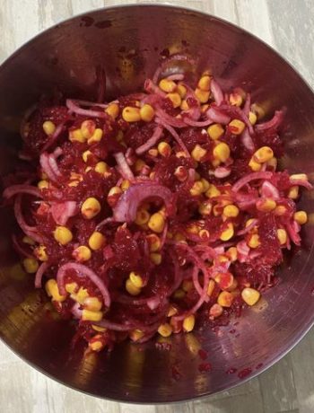 Легкий свекольный салат – пошаговый рецепт