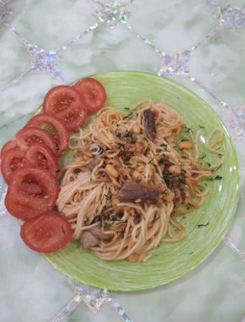 Спагетти с фасолькой – пошаговый рецепт
