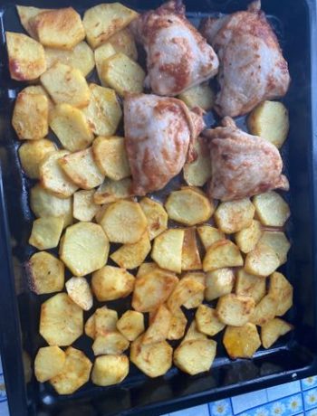 Курица с картошкой – пошаговый рецепт