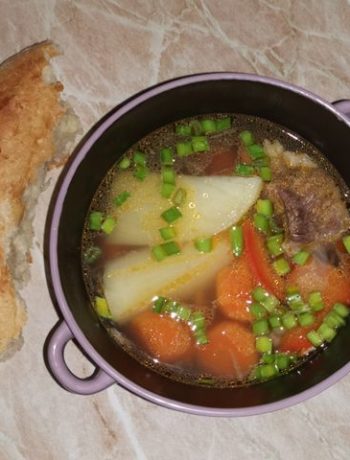 Весенний суп из говядины – пошаговый рецепт