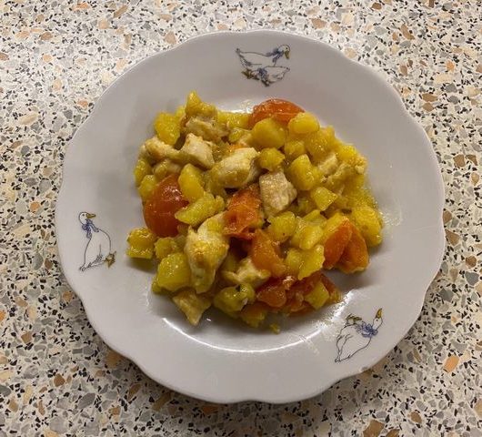 Картофельное рагу с мясом и томатами – пошаговый рецепт