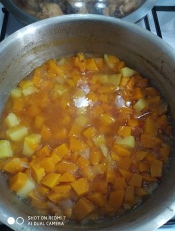 Суп из тыквы на курином бульоне – пошаговый рецепт