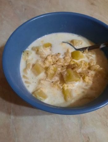 Татарский молочный суп Сотле аш – пошаговый рецепт