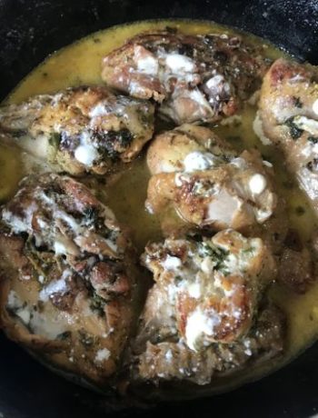 Курица под соусом «Каприз» – пошаговый рецепт