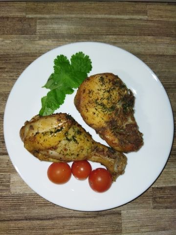 Курица пикантная под аджично-соевым медовым маринадом – пошаговый рецепт
