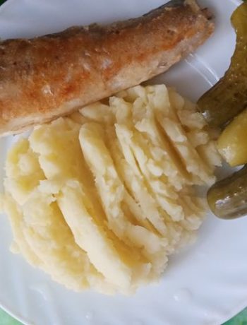 Жареный хек с картофельным пюре – пошаговый рецепт