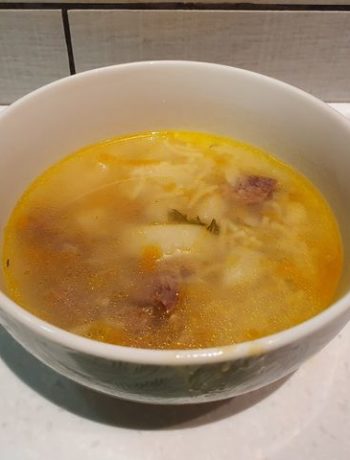 Суп из говяжьей вырезки с вермишелью – пошаговый рецепт