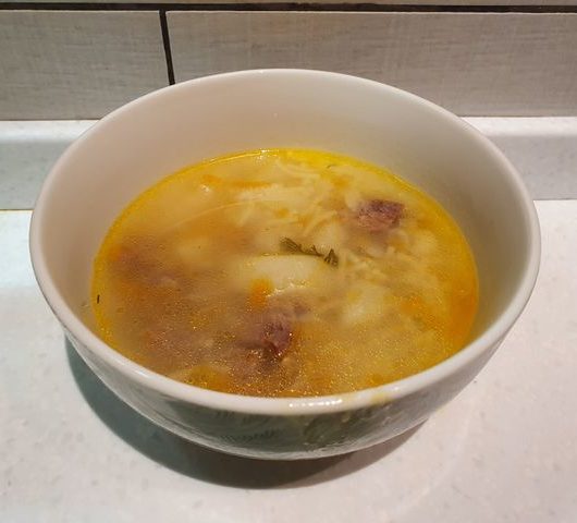 Суп из говяжьей вырезки с вермишелью – пошаговый рецепт