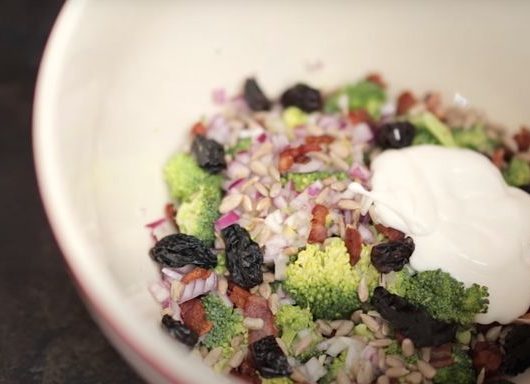 Салат с брокколи – пошаговый рецепт