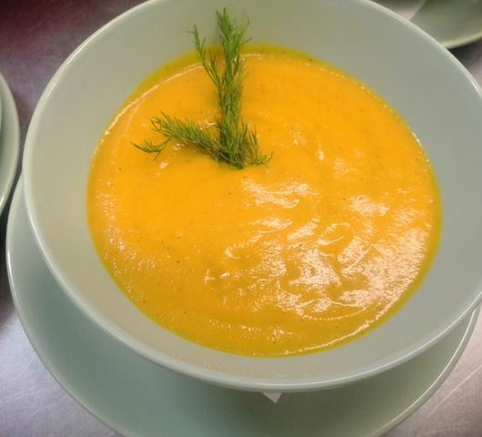 Постный овощной суп-пюре с тыквой – пошаговый рецепт