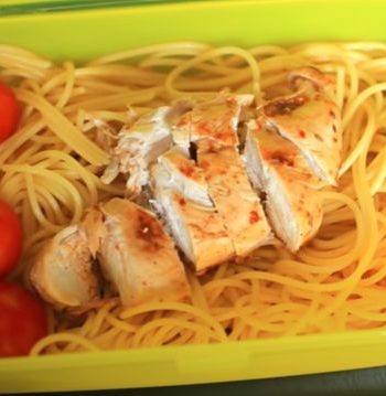 Спагетти с куриной грудкой – пошаговый рецепт