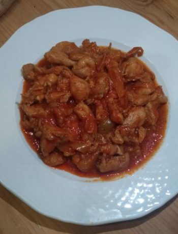 Куриное филе в соусе Сацебели – пошаговый рецепт
