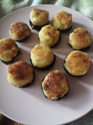 Картофельные шарики с шампиньончиками – пошаговый рецепт