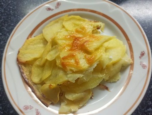 Запеченная картошка слоями – пошаговый рецепт