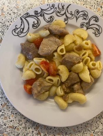 «Шанталь»: блюдо из макарон