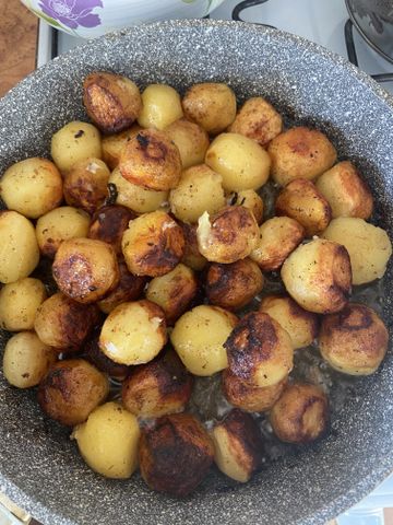 Жареный картофель-беби – пошаговый рецепт