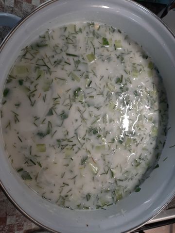 Холодный суп «Редька» – пошаговый рецепт
