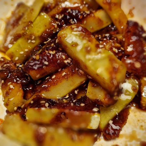 Кабачок в соевом соусе с медом – пошаговый рецепт