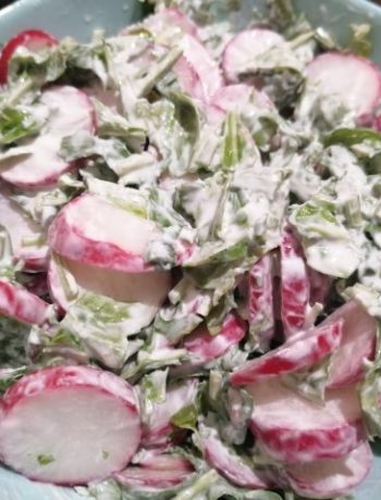 Салат из редиса с руколой – пошаговый рецепт