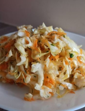 Витаминный салат из капусты – пошаговый рецепт